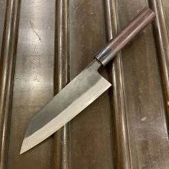 Hitohira MS 170mm Bunka Iron Clad Shirogami #2 Kurouchi Rosewood