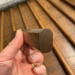 Hitohira TD 165mm Stout Gyuto SLD Tsuchime Walnut Handle