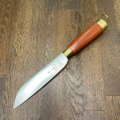 Friedr. Herder Friedr Herder 6” Old Netherlands Knife ‘Boscher’ Carbon Steel Cherry Brass W Loop