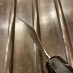 Ashi Hamono 180mm Santoku Swedish Stainless Ho Wood Horn Handle W Saya