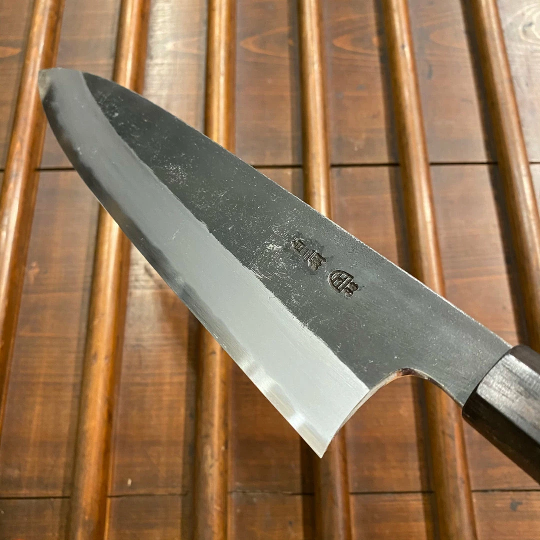 Hitohira Togashi 240mm Gyuto Shirogami 2 Kurouchi Tagayasan Handle