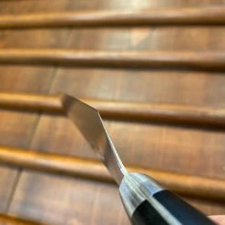 Ashi Hamono 180mm Gyuto Swedish Stainless Western Handle W Saya