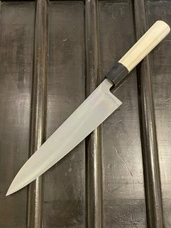 Ashi Hamono 240mm Wa-Gyuto Shirogami #2 W Saya