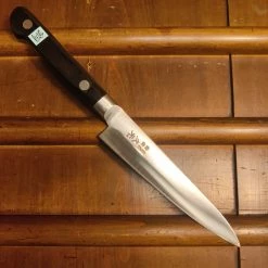 Hitohira Morihei Hisamoto Hagane 120mm Petty Carbon Steel Pakka Handle
