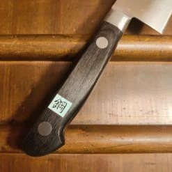 Hitohira Morihei Hisamoto Hagane 180mm Gyuto Carbon Steel Pakka Handle
