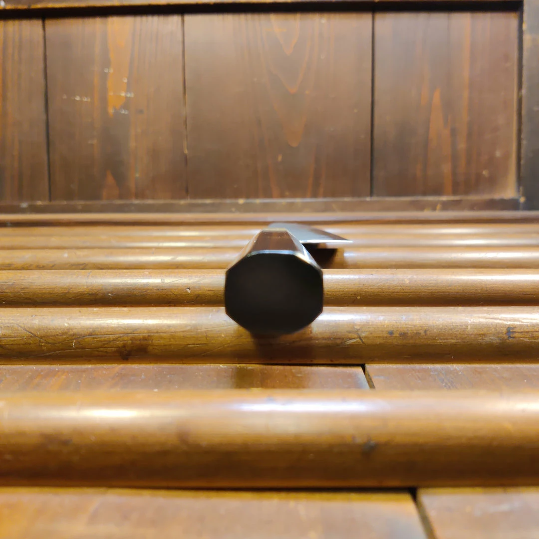 Hitohira Tanaka Yohei 240mm Gyuto Aogami 1 Kasumi Ebony Handle