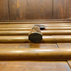 Hitohira Togashi 180mm Bunka Stainless Clad Shirogami 1 Ziricote Handle