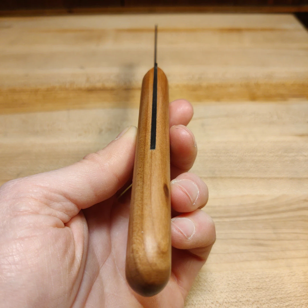 Robert Herder - Windmühlenmesser Windmühlenmesser 4" 'Meisterstück' Cheese Knife Stainless Cherry