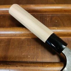 Nakajo Kaji-bei 165mm Nakiri Iron Clad Shirogami 2 Kurouchi