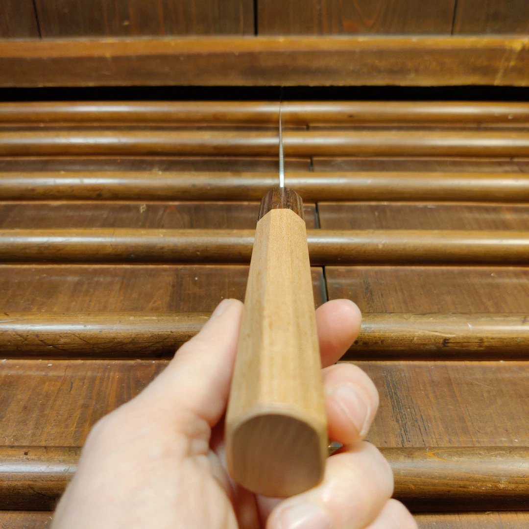 Hitohira Futana S3 240mm Gyuto Ginsanko Nashiji Cherry Wood