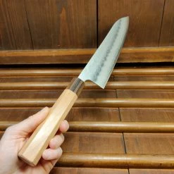 Hitohira Futana S3 240mm Gyuto Ginsanko Nashiji Cherry Wood