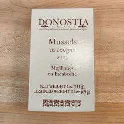Donostia Foods Mussels In Vinegar (Mejillones En Escabeche) - 4oz