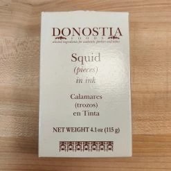 Donostia Foods Squid In Ink (Calamares En Tinta) - 4.1oz Pantry