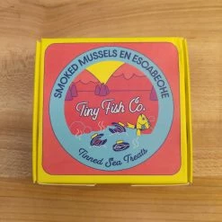Tiny Fish Co. Smoked Mussels En Escabeche - 4.75oz Pantry