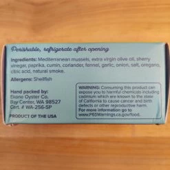 Tiny Fish Co. Smoked Mussels En Escabeche - 4.75oz Pantry