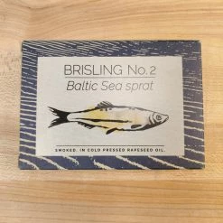 Pantry Fangst Brisling No. 2 Baltic Sea Sprat Smoked In Cold Pressed Rapeseed Oil - 100g