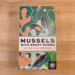 Porto-Muinos Seaweed Porto Muinos Seaweed Mussels With Sweet Kombu - 4.2oz Pantry