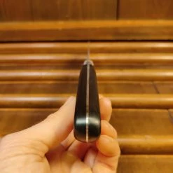 Ashi Hamono 180mm Santoku Swedish Stainless Western Handle W Saya