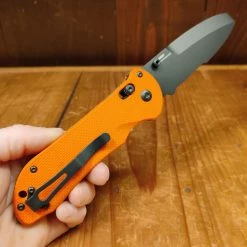 Benchmade Knives Benchmade 916SBK Triage - Serrated - Blunt Tip - Orange