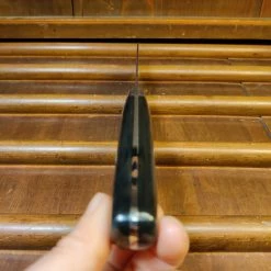 Hitohira FJ SG2 180mm Bunka Damascus White Linen Micarta Handle