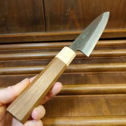 Hitohira TD 165mm Gyuto Stainless Clad Aogami 2 Kurouchi