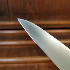 Hitohira Morihei Hisamoto Hagane 240mm Sujihiki SK Pakka Handle