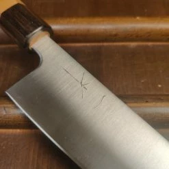 Hitohira Futana SB 180mm Gyuto Aogami Super Migaki Cherry Wood