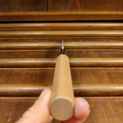 Hitohira Futana S3 135mm Petty Nashiji Cherry Wood