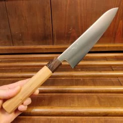 Hitohira Futana S3 210mm Gyuto Ginsanko Migaki Cherry Wood