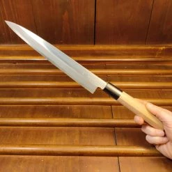 Hitohira Gorobei LEFTY 240mm Yanagi Aogami 2 Ho Wood