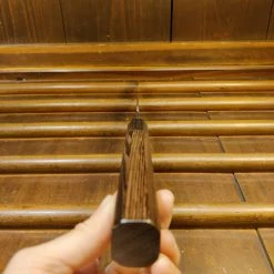 Hitohira Togashi 270mm Sujihiki Shirogami 2 Kurouchi Tagayasan Handle