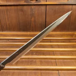 Hitohira Togashi 270mm Sujihiki Shirogami 2 Kurouchi Tagayasan Handle