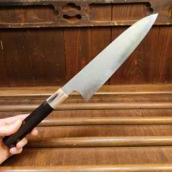 Hitohira Kikuchiyo Yohei 210mm Gyuto Ginsako Kasumi Ebony