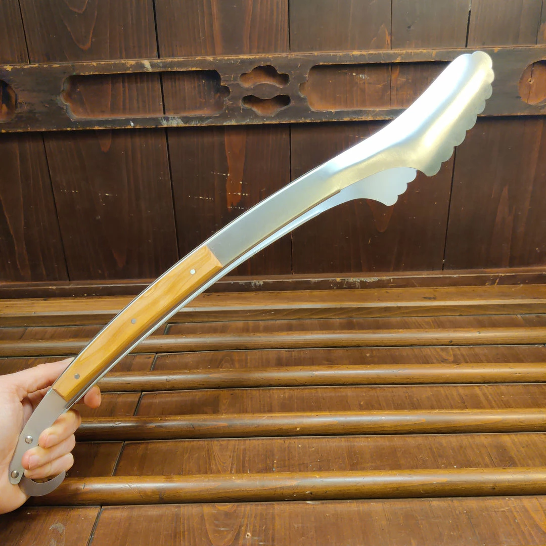 Kitchen Tools Due Buoi BBQ Tongs - Olive