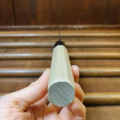 Hitohira GR 170mm Bunka Iron Clad Aogami 2 Damascus Ho Wood