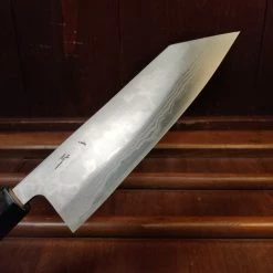 Hitohira GR 170mm Bunka Iron Clad Aogami 2 Damascus Ho Wood