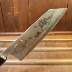 Hitohira GR 170mm Bunka Iron Clad Aogami 2 Damascus Ho Wood