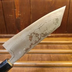 Hitohira GR 170mm Bunka Iron Clad Aogami 2 Damascus Ho Wood