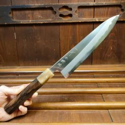 Hitohira Tanaka Kyuzo 210mm Gyuto Stainless Clad Aogami 1 Ziricote Handle