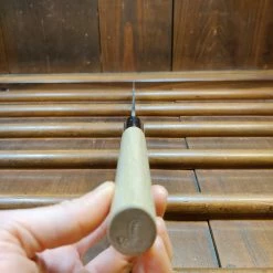 Hitohira Ajikataya Hinode 270mm Sujihiki Iron Clad Shirogami 2 Tsuchime Ho Wood