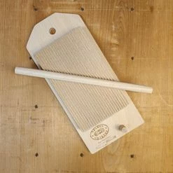Food Valley S.R.L Wooden Board With Base For Rolling Gnocchi And Garganelli Pasta Kitchen Tools