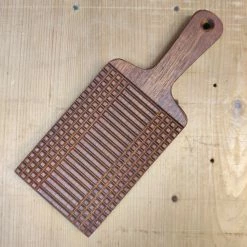 44HandMadeTurkey/Duxud Business Hand-carved Mini Cavarola/Gnocchi Pasta Making Board