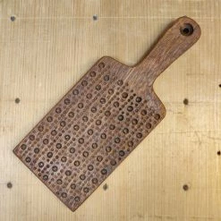 44HandMadeTurkey/Duxud Business Hand-carved Mini Cavarola/Gnocchi Pasta Making Board