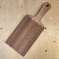 44HandMadeTurkey/Duxud Business Hand-carved Mini Cavarola/Gnocchi Pasta Making Board