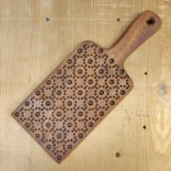 44HandMadeTurkey/Duxud Business Hand-carved Mini Cavarola/Gnocchi Pasta Making Board
