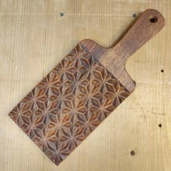44HandMadeTurkey/Duxud Business Hand-carved Mini Cavarola/Gnocchi Pasta Making Board