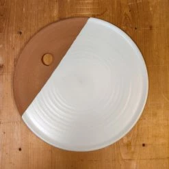 Table | Steak Millet & Hammer White Ceramic Cheese Stone