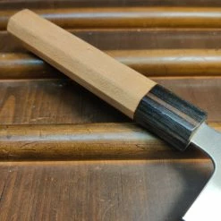 Hitohira Futana S3 210mm Kiritsuke Gyuto Ginsanko Nashiji Cherry Wood