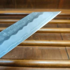 Hitohira Futana S3 210mm Kiritsuke Gyuto Ginsanko Nashiji Cherry Wood