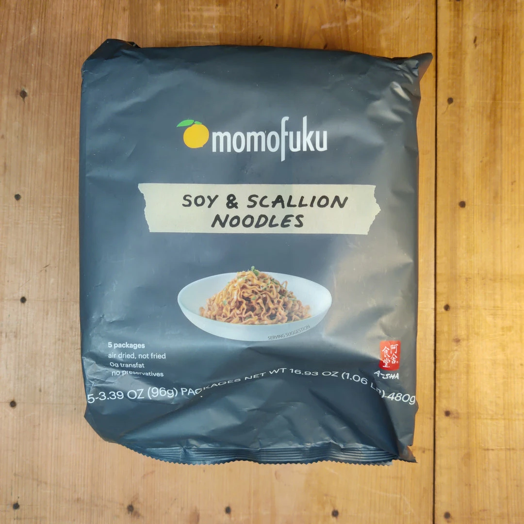 Pantry Momofuku Soy & Scallion Noodles - 5 Packages